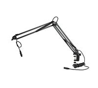 K&M - 23850 - Asta per microfono da tavolo - nera