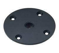 K&M - 24116 - Piastra di montaggio - nera