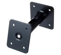 K&M 24185 Universal Wall Holder BK