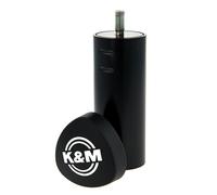 Konig & Meyer 24521-070-55 - Flangia di riduzione, dimensioni 8 x 18 mm, colore nero