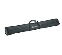 K&M 24741 Sacco per treppiede Wind-Up 4000 - 1680D Nylon, nero con logo K&M, con maniglia e rotelle per facile trasporto