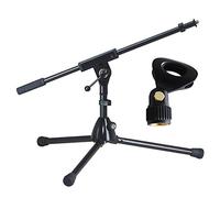 K & M 259/1 microfono treppiede piccolo bassa costruzione keepdrum MH10 microfono clip