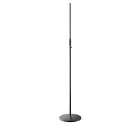 K & M Asta microfonica 26050-300-55 dritta estensione extra base tonda nera