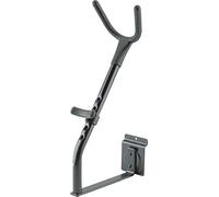 K&M - 44240 - Supporto per sassofono contralto/tenore per pannello scanalato - nero