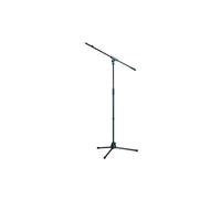 K&M Asta microfonica 27105 – acciaio nera, braccio girevole, altezza 90–160 cm, raccordo 3/8