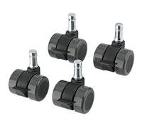 K&M Set di ruote per Guardian, 4 rotelle con bloccaggio