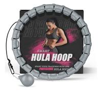 K-MART Hula Hoop ponderato, Infinity Smart Hula Hoops con 16 Contatori, Massaggio automatico a 360 gradi, Infinity Hoop per adulti, Attrezzature per il fitness per la perdita di peso