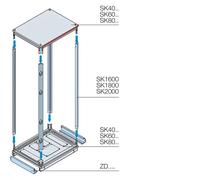 K-n 2 flange laterali per zocc