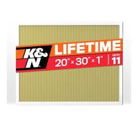 K&N 20x30x1 filtro dell'aria HVAC, dura una vita, lavabile, Merv 11, respirare in modo sicuro a casa o in ufficio (dimensioni effettive, 0.20x75.2x49.8 cm)