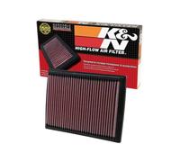 K&N 33-2201 Filtri Aria Sostitutivi Auto, Lavabile e Riutilizzabile