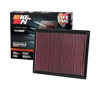 K&N 33-2286 Filtri Aria Sostitutivi Auto, Lavabile e Riutilizzabile | Compatibile con: NISSAN PATHFINDER III