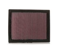 K&N Engineering Filtro aria 33-2337 – Filtro a lunga durata per SAAB e OPEL