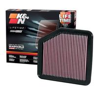 K&N 33-2345 Filtri Aria Sostitutivi Auto, Lavabile e Riutilizzabile
