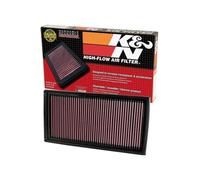 K&N 33-2405 Filtri Aria Sostitutivi Auto, Lavabile e Riutilizzabile