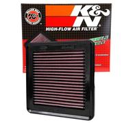 K&N 33-2422 Filtri Aria Sostitutivi Auto, Lavabile e Riutilizzabile