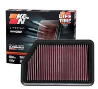 K&N 33-2451 Filtri Aria Sostitutivi Auto, Lavabile e Riutilizzabile | Compatibile con: HYUNDAI CRETA, ELANTRA IV Stufenheck, ELANTRA V Stufenheck, ELANTRA VI Stufenheck, i30, i30, i30 Coupe