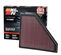 K&n Filtro Aria Ricambio per Cadillac Ats Cts 2013-19 Chevrolet Camaro 2016-2023