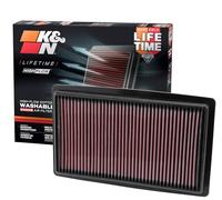 K&N 33-2499 Filtri Aria Sostitutivi Auto, Lavabile e Riutilizzabile