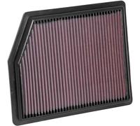 K&N 33-2713 Filtri Aria Sostitutivi Auto, Lavabile e Riutilizzabile