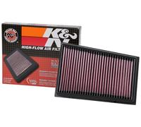 K&N 33-2944 Filtri Aria Sostitutivi Auto, Lavabile e Riutilizzabile | Compatibile con: NISSAN QASHQAI / QASHQAI +2 I, X-TRAIL I, X-TRAIL II, RENAULT KOLEOS I