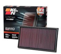 Filtro Dell'Aria K&N 33-3005 Per Audi Seat Skoda VW 1.6D 1.8I 2.0D 2.0I