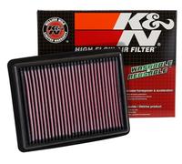K&N 33 - 3058 Filtro Aria di Ricambio Auto, Lavabile e Riutilizzabile
