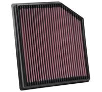 K&N 33-5077 Filtro Aria ad Alta Portata per Jeep Grand Cherokee 6.2L V8 2018-19