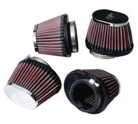 K&N Engineering Filtro Aria Custom Ad Angolo Oval Tapered Clamp-On Cromato