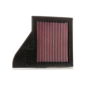K&N Filtro Aria 33-2431 – Lavabile e Riutilizzabile – Alta Portata per Ford Mustang (2011-2014)