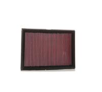 K&N Filtro aria 33-2877 per Ford Focus 1.6/1.8/2.0 2003-2007