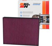 K&N Filters DVF5009 Filtro abitacolo per VW Touareg (7LA, 7L6, 7L7) Filtro al