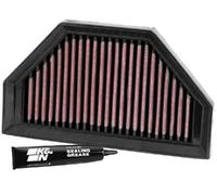 K&N Filtro Aria di ricambio compatibile con KTM 1190 Rc8 2008-2009 (KT-1108)