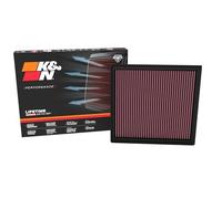 K&N Filtro Aria di ricambio compatibile con Ford E350/E450 Super Duty V8 7.3L 2021-2024 (33-5138)