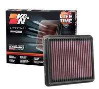 K&N Filtro Aria di ricambio compatibile con Honda Accord 2.0 Turbo 2018- (33-5074)