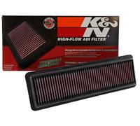 K&N Filtro Aria di ricambio compatibile con Hyundai i10/Grand i10/Xcent 1.0/1.2 2014- (OE 28113-B9000) (33-3049)