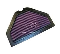 K&N Filtro Aria di ricambio compatibile con Kawasaki ZX11 Ninja 1993-2001 ZZR1200 2002-2005 (KA-1093)