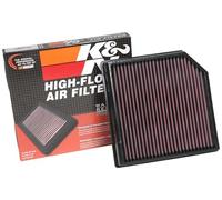 K&N Filtro Aria di ricambio compatibile con Volvo XC40 1.5 & 2.0 incl Diesel 2018- (33-3127)