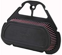 K&N Filtro Aria di ricambio compatibile con Yamaha YZF R6 1999-2005 YZF R6S 2006-2009 (YA-6001)