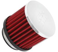 K&N Filtro aria di ventilazione/respiratore: alte prestazioni, Premium, lavabile, Filtro motore di ricambio: Diametro flangia: 1,75 in, Altezza filtro: 2,5 in, Lunghezza flangia: 0,625 in, Forma: Respiratore, 62-1480