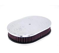 K&N Filtro Aria Ovale Piccolo con design elettrico - 51mm altezza (66-1570)