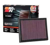 K & N filtro aria Ranger 3.2 Diesel 2016- (33 - 3086), Rosso | Compatibile con: FORD RANGER