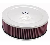 K&N Filtro Aria Rotondo - 67mm flangia, 229mm diametro, 105mm altezza (60-1080)