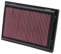 K&N FILTRO D'ARIA AD ALTA PORTATA X2 Per LEXUS LS600H 5.0 V8 08-14 33-2381