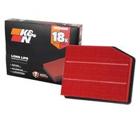 K&N Filtro dell'aria del motore: filtro dell'aria di ricambio a lunga durata, 4000 km, compatibile con camion Chevy/GMC 2019 (Silverado 1500, Sierra 1500), KNA-5083