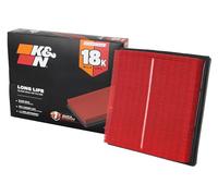 K&N Filtro dell'aria motore: filtro dell'aria di ricambio per 18000 miglia: compatibile con Subaru H4 2016-2019 1.6/2.0/2.4 L (Ascent, Crosstrek, Forester, Impreza, XV), KNA-5064