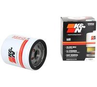 K&N Filtro Olio - Avvitabile 76x95mm compatibile con Chevrolet, Cadillac (HP-1021)
