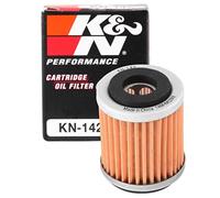 K&N Filtro Olio Powersports - Cartuccia 38x47mm compatibile con Yamaha, TM (KN-142)
