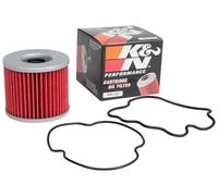 K&N Filtro Olio Powersports - Cartuccia 72x63mm compatibile con Suzuki (KN-133)