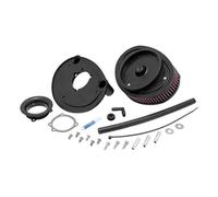 K&N, gruppo filtro aria ovale Twin Cam serie RK. Larghezza standard 01-15 Sof...