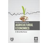 K N Ravi Kumar Research Methodology for Agricultural Economic (Copertina rigida)